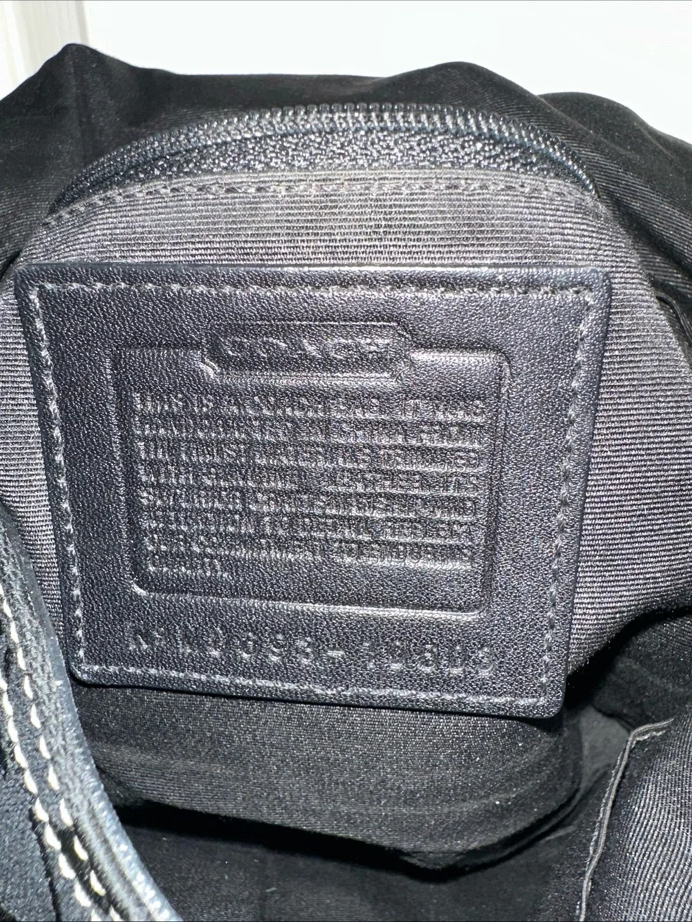 Coach 10603 Vintage Soho Black Signature Jacquard bag
